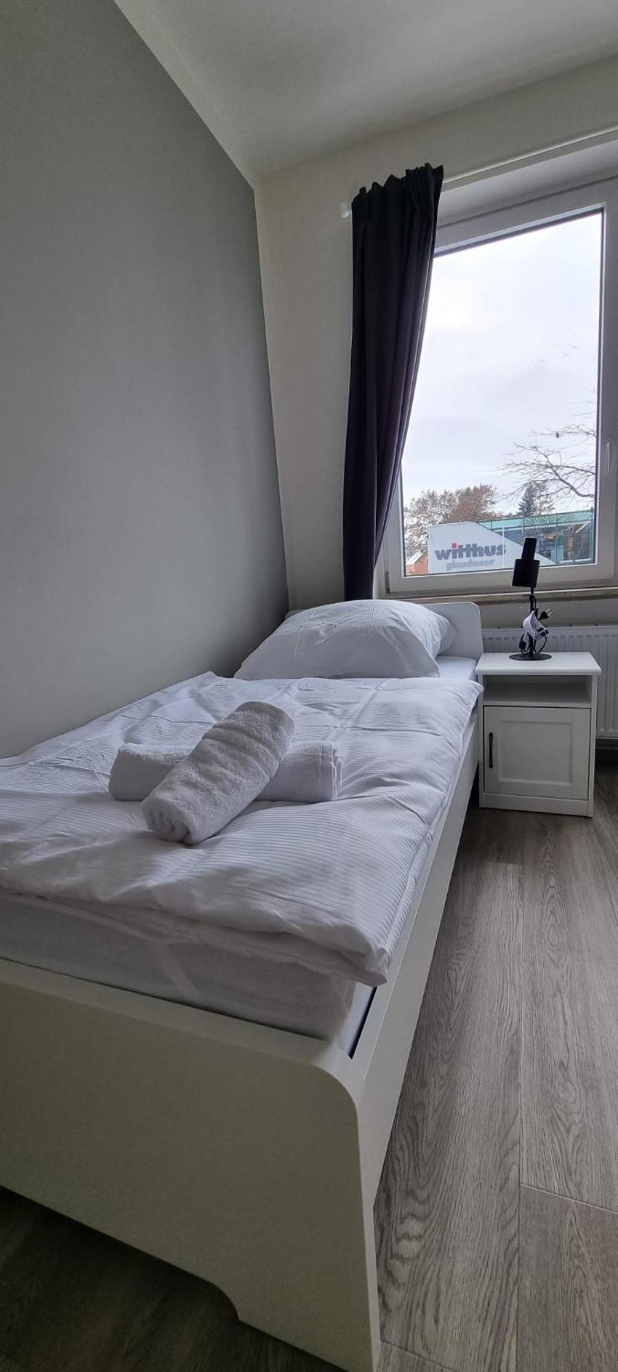 Zweibettzimmer "Grau" In Zentraler Lage Bremen Exterior foto