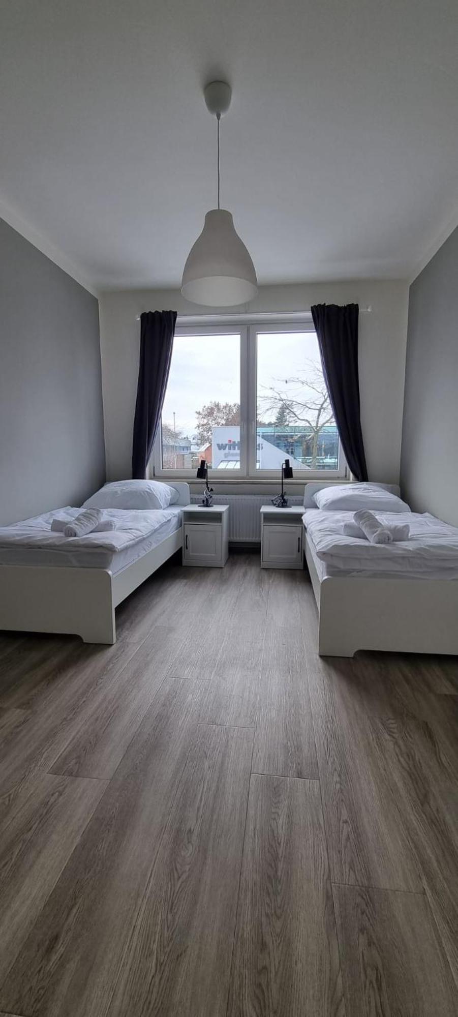 Zweibettzimmer "Grau" In Zentraler Lage Bremen Exterior foto